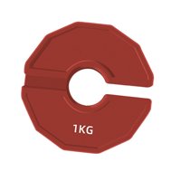 Ioensy - Suministros De Gimnasia De Micro Plate De Entrenamiento De Fuerza Para Entrenamiento En Casa Y Gimnasio Kettlebell 1 Kg Rojo