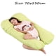 thumbnail image 5 of Almohada para embarazadas, almohada en forma de U desmontable y lavable, cojín grande, almohada de cintura, 5 of 5