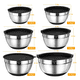 thumbnail image 5 of Juego De Bowls Belug Con Tapa Acero Inoxidable Antideslizante Plateado, 5 of 5