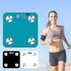 thumbnail image 3 of Balanza Pesa Baño Usb Digital Bluetooth Recargable 180kgs - Negra, 3 of 6