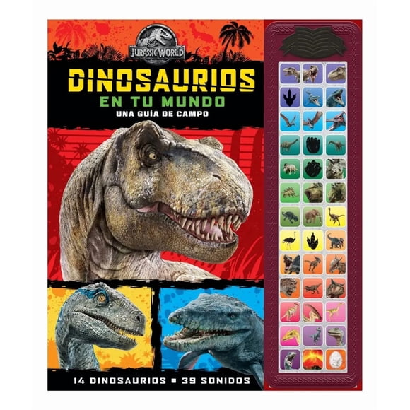 Jurassic World Dinosaurios En Tu Mundo Libro Con 39 Sonidos