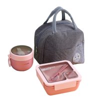 Crusec - Lonchera Térmica Portátil Almuerzo Colación - Rosa