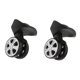 thumbnail image 5 of 4 Uds Equipaje De Viaje Ruedas Giratorias De Doble Rodillo Maleta Carrito Rueda J-049A, 5 of 5