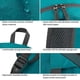 thumbnail image 4 of Mochila FENGDONG ligera impermeable de 35 L para viajes, color verde, 4 of 6