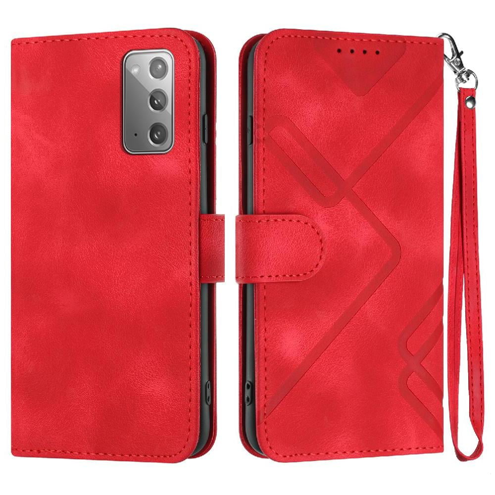 Funda Foxdock Para Samsung Galaxy Note 20 – Tipo Libro Con Soporte, Billetera, Correa Y Diseño Elegante