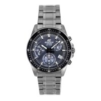 Casio - Reloj Edifice Standard Cronógrafo Análogo Esfera Negra Cuarzo Efv-540Dc-1C 100M Para Hombre