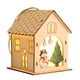 thumbnail image 4 of Decoración Colgante Del árbol De Navidad Del Muñeco De Nieve De La Casa Del Pueblo De Navidad Iluminada, 4 of 5