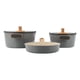 thumbnail image 2 of Bateria 5 Piezas Antiadherente Gris, 2 of 9