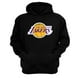 thumbnail image 1 of Polerón Canguro Lakers Negro Talla S Unisex, 1 of 3