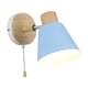 thumbnail image 5 of Aplique de luz de lámpara de pared Simple con interruptor de cable de tracción, accesorio de iluminación creativo para cocina, lectura, sala , Azul, 5 of 5