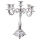 thumbnail image 5 of Candelabro Banquete De Boda Candelabro Retro Decoración De Mesa 5 Brazos Plata, 5 of 5