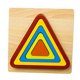 thumbnail image 3 of Rompecabezas Geométrico Niños Preescolar Juguete Educativo Triángulo De Regalo, 3 of 5