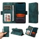 thumbnail image 1 of Carcasa FOXDOCK iPhone 11 de cuero PU, diseño acolchado clásico, protección contra caídas y rayones, 1 of 5