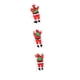 thumbnail image 4 of Adorno Colgante De Papá Noel Trepando Por Una Escalera De Cuerda Para Pared De Casa De Campo, 25 Cm, Tres Papá Noel, 4 of 5
