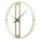 thumbnail image 2 of Reloj Mural diseño Moderno Dorado, 2 of 3