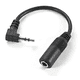 thumbnail image 2 of Cable plug 3.5 hembra a 2.5 macho 12cm, 2 of 3