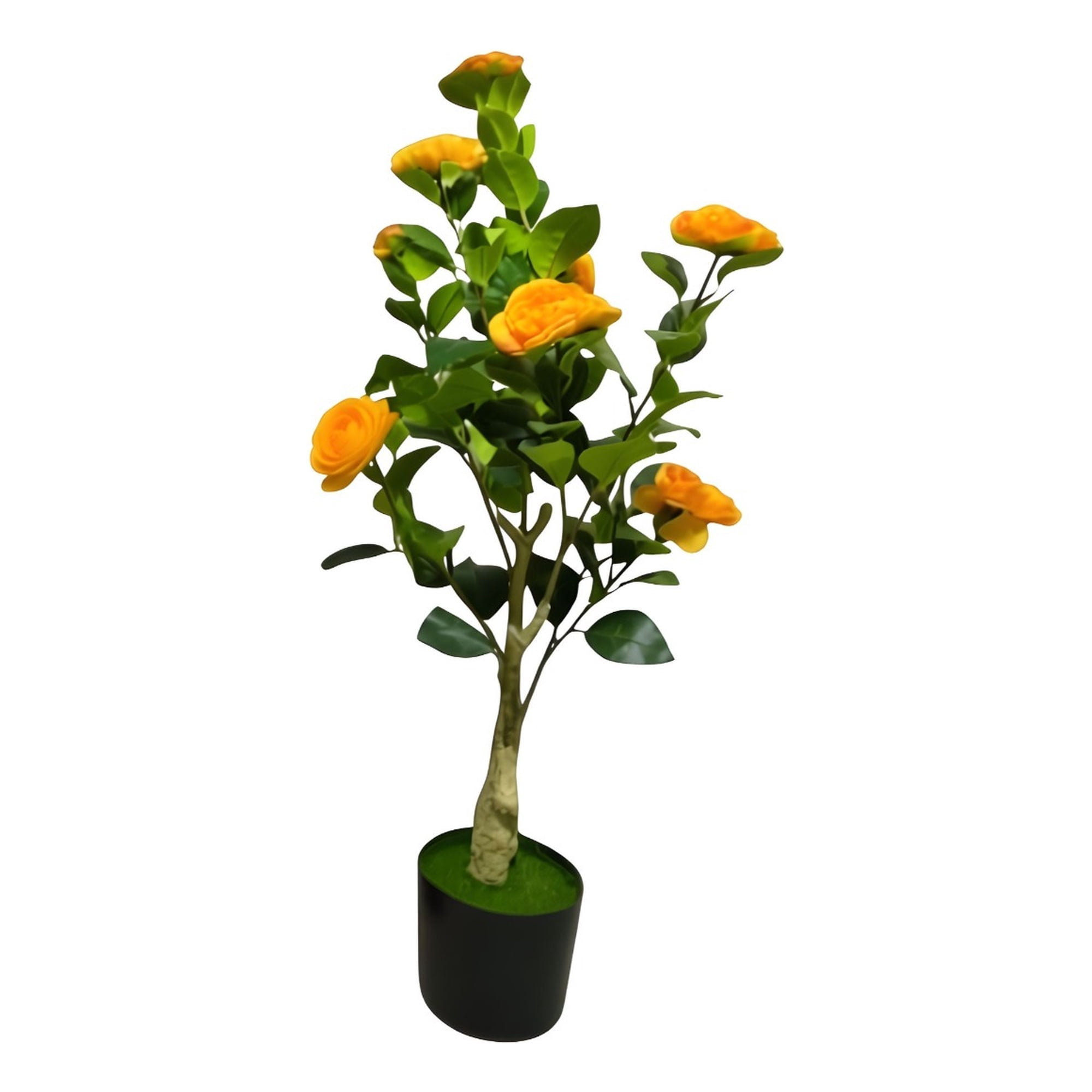 Genérico - Planta Artificial Decorativa Diseño Floral Ramificado Jhn