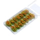 thumbnail image 1 of 14x Miniatura Cluster Grass Hierba Tufts Paisaje Modelo Naranja Amarillo, 1 of 5