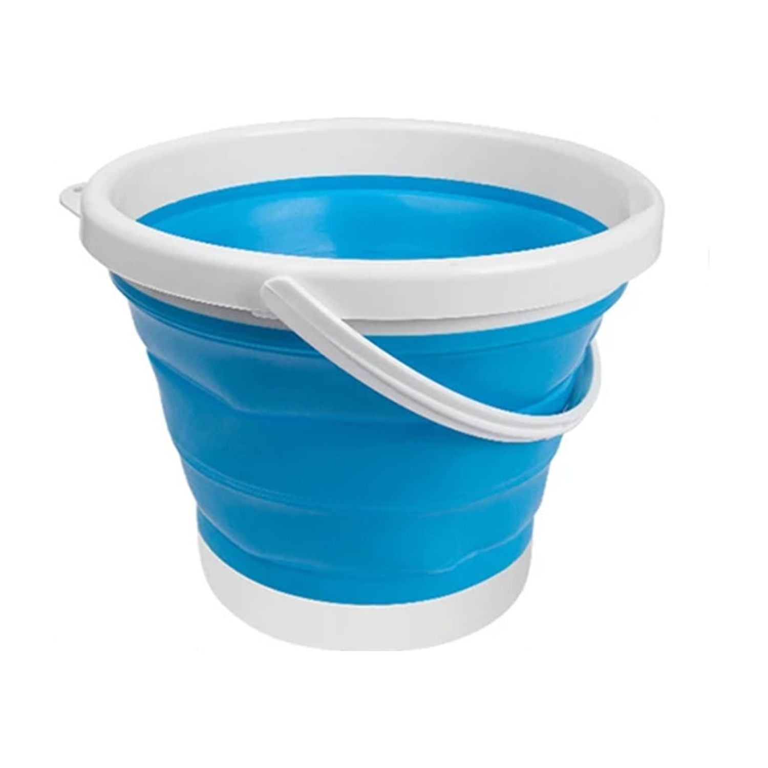 Importclick - Lavadora Portátil Limpieza Plegable Celeste