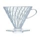 thumbnail image 1 of Gotero de café Hario V60 de plástico, tamaño 03, para 1 a 6 tazas, transparente, 1 of 1