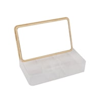 Homewell - Joyero Con Espejo 22.5*14*5 Cm