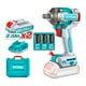 thumbnail image 1 of Llave Impacto Brushless 1/2" 400 Nm con 2 Baterías 2Ah, 20V y Cargador Total, 1 of 7