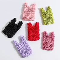 Xusx111 - Alimentos Abrazadores Bolsas De Comestibles Reutilizables Bolsa De Bolsillo Pequeño Mini Bolsillo Amigable | Se Expande Para Una Enorme Capacidad De 6Pcs 6Colors