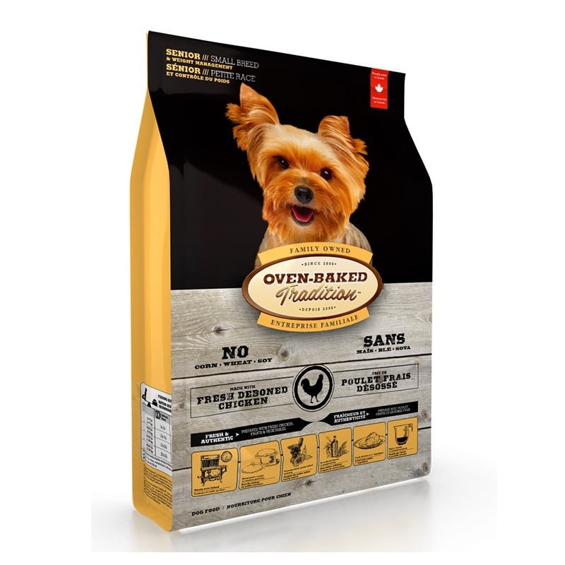 Oven-baked Tradition - Alimento Perro Raza Pequeña Senior & Weight Management Chicken 5,67 Kg