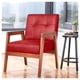 thumbnail image 1 of Sitial Munich Cuero Kentucky Rojo, 1 of 5