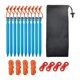 thumbnail image 4 of Clavijas De Toldo De Toldo De Carpa De Camping De 18 Cm Para Acampar Senderismo Azul Cielo, 4 of 5