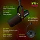 thumbnail image 3 of Micrófono dinámico para podcasts Shure MV7+. Certificado OBS, audio mejorado, panel táctil LED, salidas USB-C y XLR, modo de nivel automático, filtro pop digital, efectos de reverberación, podcasting,, 3 of 3