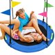 thumbnail image 1 of Platillo volador Tree Swing HeyZoo de 48 pulgadas y 410 kg de capacidad, azul, 1 of 6