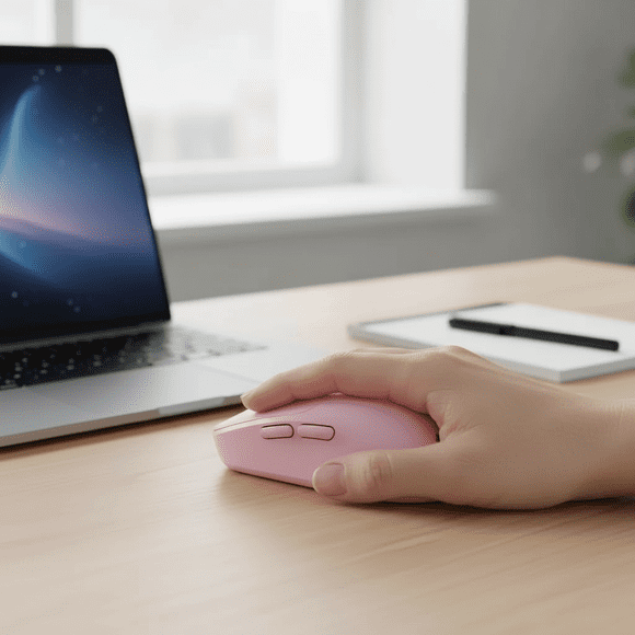 MOUSE INAL NX-8080S BT Y 2,4 Ghz SILENT PINK