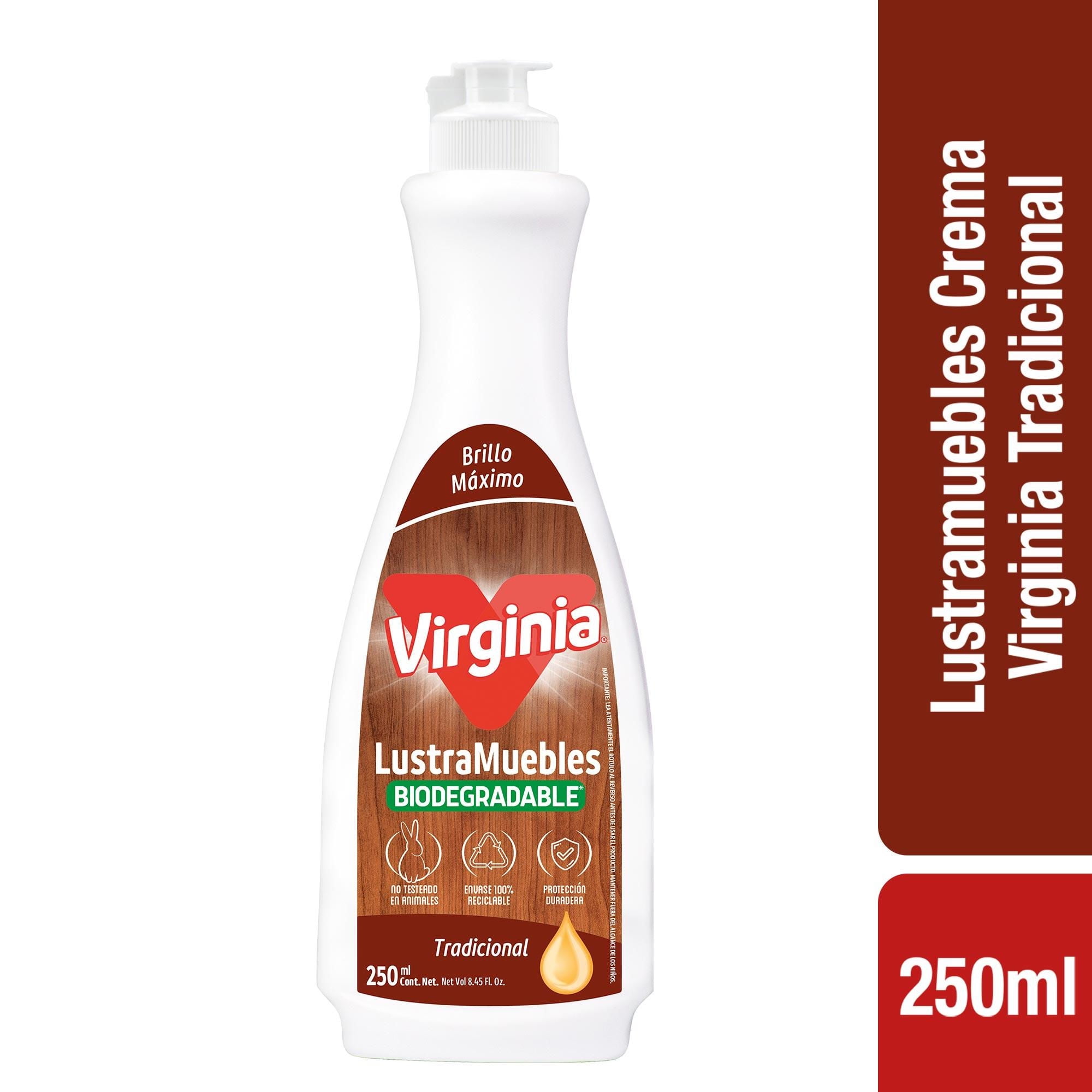 Virginia - Lustra Muebles Tradicional Frasco Botella