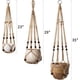 thumbnail image 1 of Colgadores de Macramé para Plantas Suxumhao 3 Piezas, 1 of 3