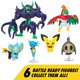 thumbnail image 2 of Juego de figuras Pokémon Battle Ready con Grimmsnarl de 11,4 cm, 6 unidades, 2 of 3