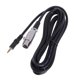thumbnail image 3 of Conector XLR Hembra A 3,5 Mm Macho TRS Micrófono Estéreo Cables De Audio 300 Cm / 10 Pies, 3 of 5