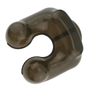 Ioensy - Protector Plástico De La Ropa De La Bandeja Del Cuello De La Peluquería Del Salón Para El Borde Medio Del Peluquero