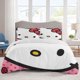 thumbnail image 1 of Hello Kitty Bedding Sets Cartoon Duvet Cover Lightweight 3 Piece Bet Sets for Kids Boys Girls, 1 of 5