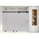 thumbnail image 1 of Shower Door Corredero 8 mm Empavonado Ancho ajustable 150-160 x 190 cm Negro – Ravella, 1 of 2