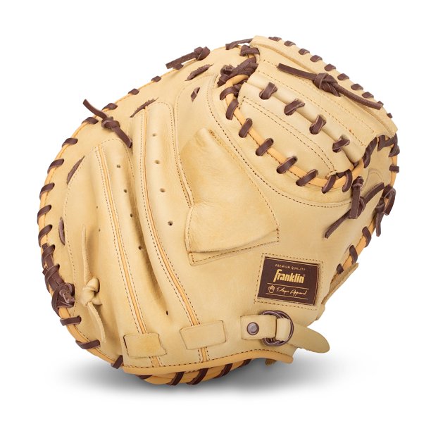 Guante de béisbol Franklin Sports CTZ5000 de piel de vacuno para adultos y jóvenes