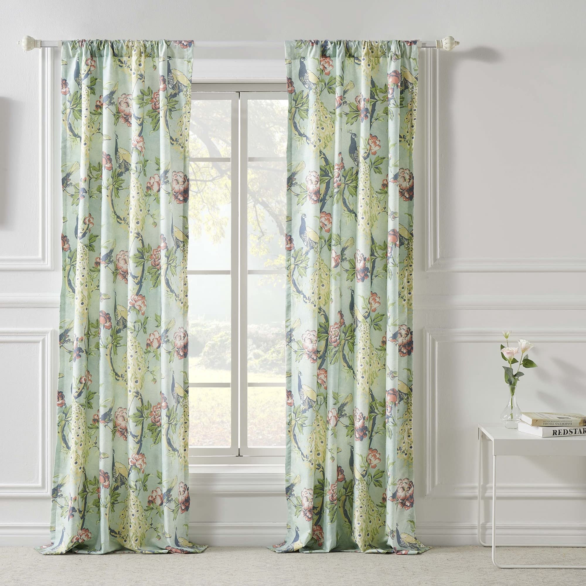Greenland Home Fashions - Paneles De Cortina Greenland Home Pavona Enchanted Garden 84 Cm
