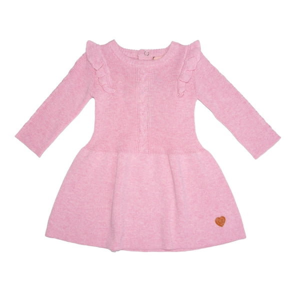 Vestido Bebé Niña Rosado Pillin