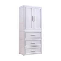 Importclick - Closet Organizador Cómoda Hogar 4 Niveles 58 X 40 X 137 Cms