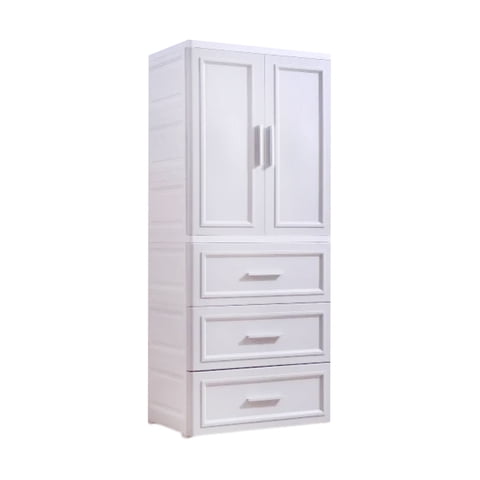 Importclick - Closet Organizador Cómoda Hogar 4 Niveles 58 X 40 X 137 Cms