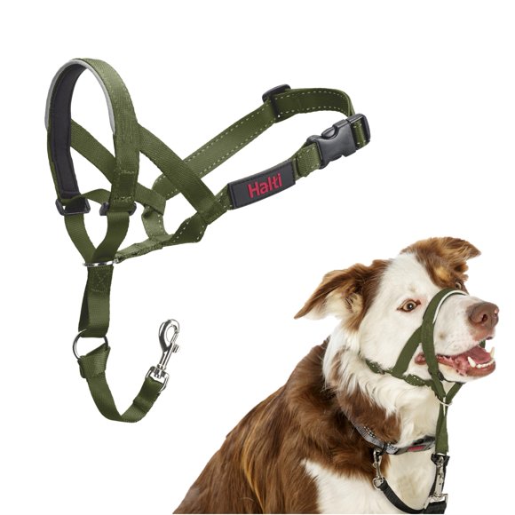 Collar Halti Headcollar Talla 2 Verde Bosque para Entrenamiento