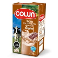Leche Semidescremada Sabor Chocolate Caja 1 L Colun