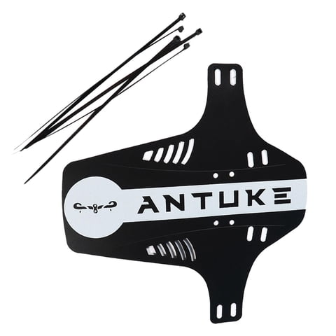 Ioensy - Guardabarros De Bicicleta De Montaña, Guardabarros De Fácil Instalación Para Bicicletas De Carretera, Conducción Al Aire Libre, Negro