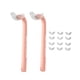 thumbnail image 1 of Plantillas Para Delineador De Ojos, 2 Piezas, Plantilla Para Lápiz De Cejas Para Principiantes, Cara, Pestañas, Color Rosa, 1 of 5