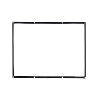 Bothyi - Pantalla De Proyección De Películas Pantalla De Proyección Engrosada Para Acampar Fiesta Al Aire Libre 2,21X1,25 M